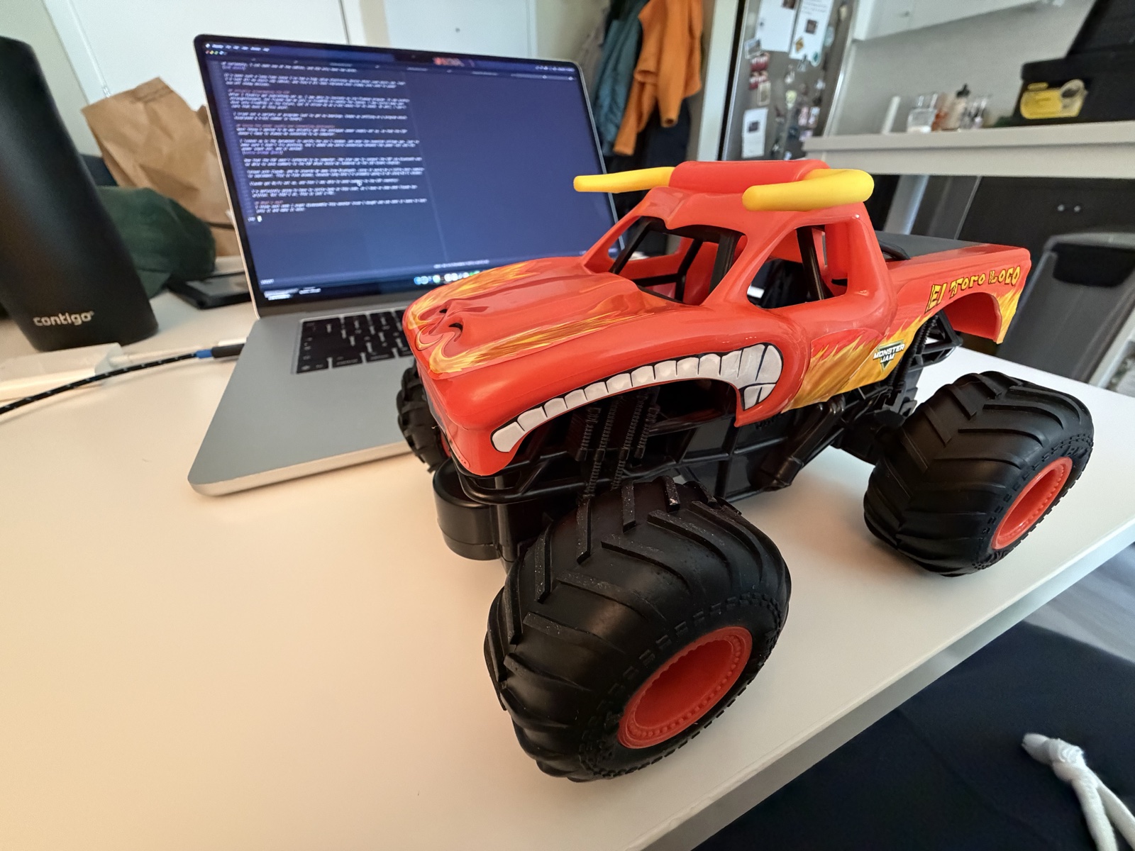 the monster truck — El Toro Loco, RIP